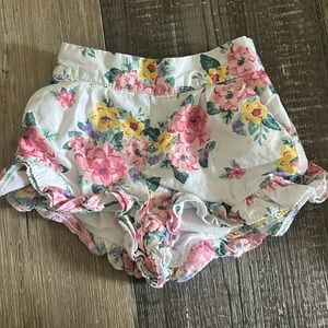 Janie & Jack girls shorts 6-12m
